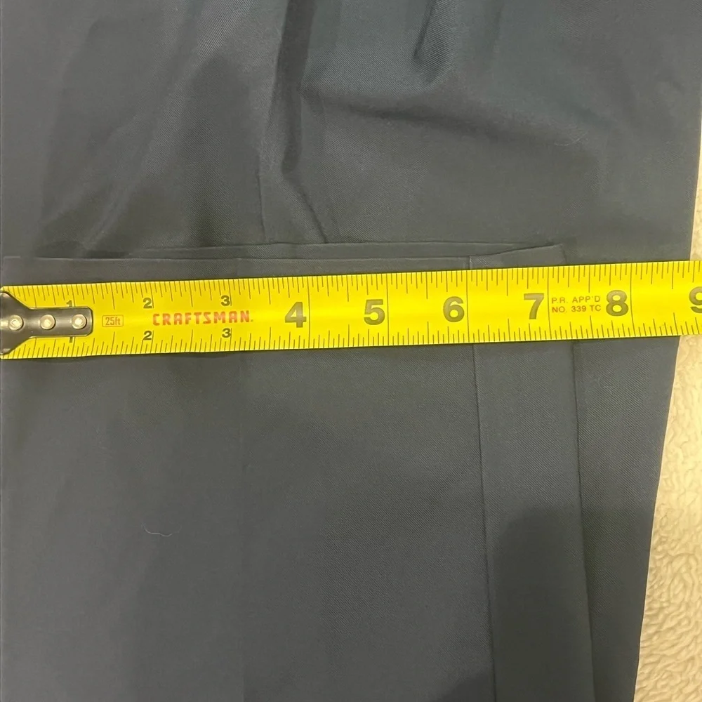 Men's Greg Norman 5 Pocket Navy Blue Performance Golf Pants 36x29
